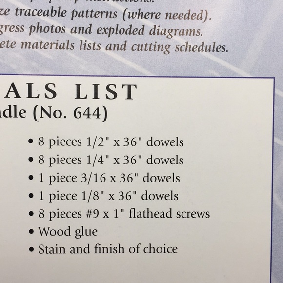 U-Bild Woodworking Plans for Rocker Cradle Combination 644 - Picture 7 of 8
